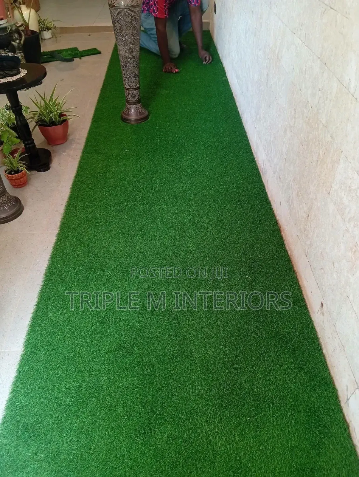 Realistic Green Synthetic Grass Carpet Available Now