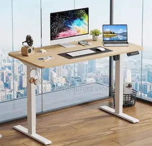 Office Desk; 1200mm Top Height Standing Adjustable Office Desk