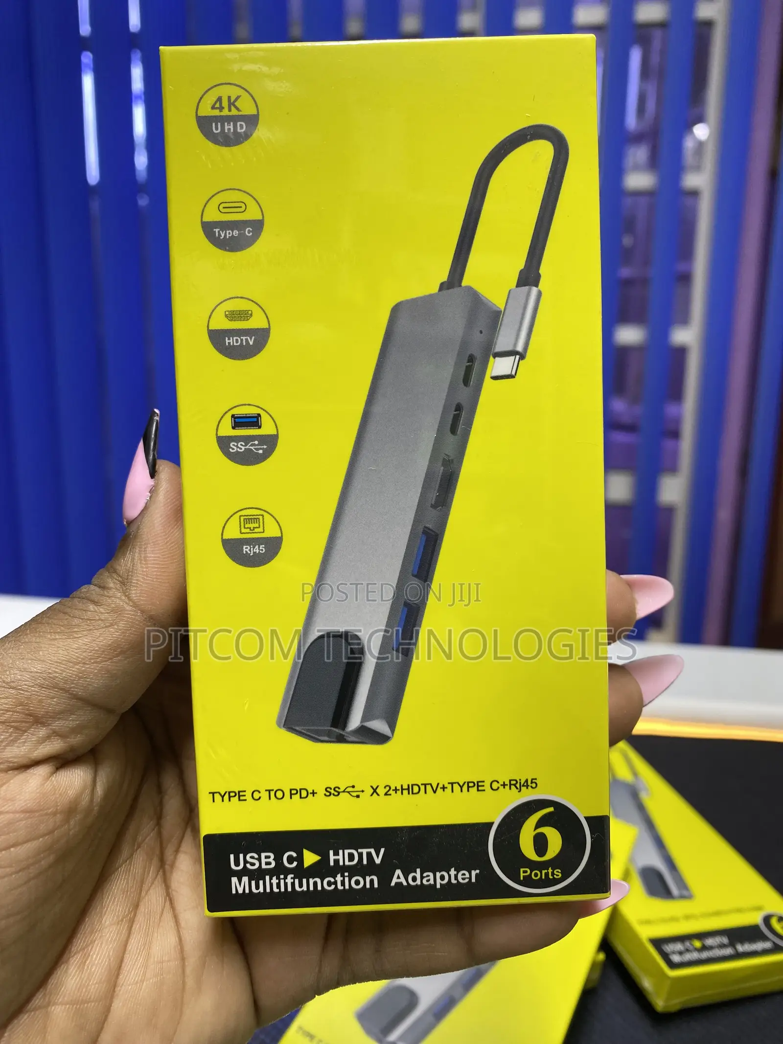 Type C Hub  6in1