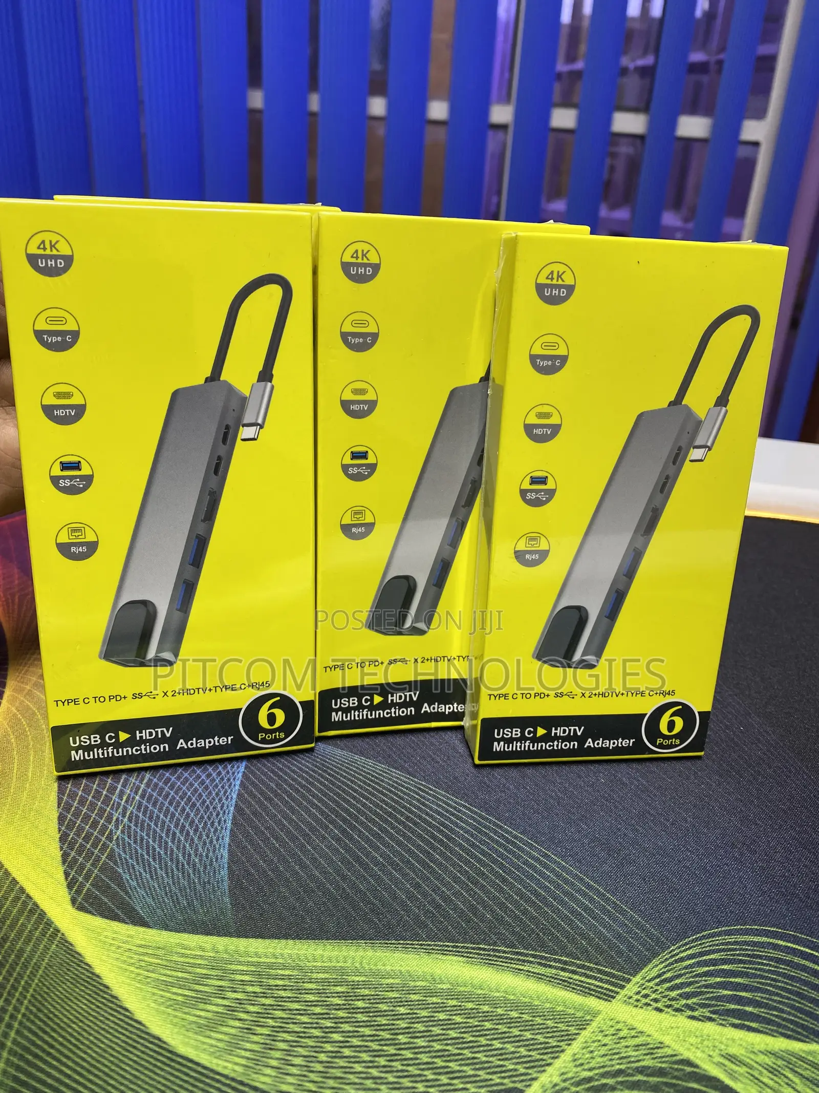Type C Hub  6in1