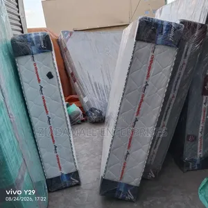 Colour Pay on Delivery Orthopedic 5by6 Spring Mattress. Brand New