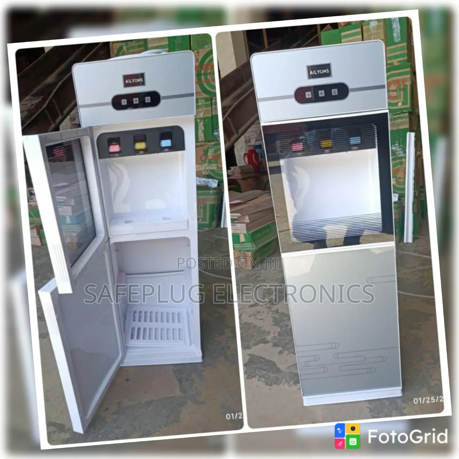 Ailyons 3-Tap Water Dispenser – Hot, Cold & Normal Water