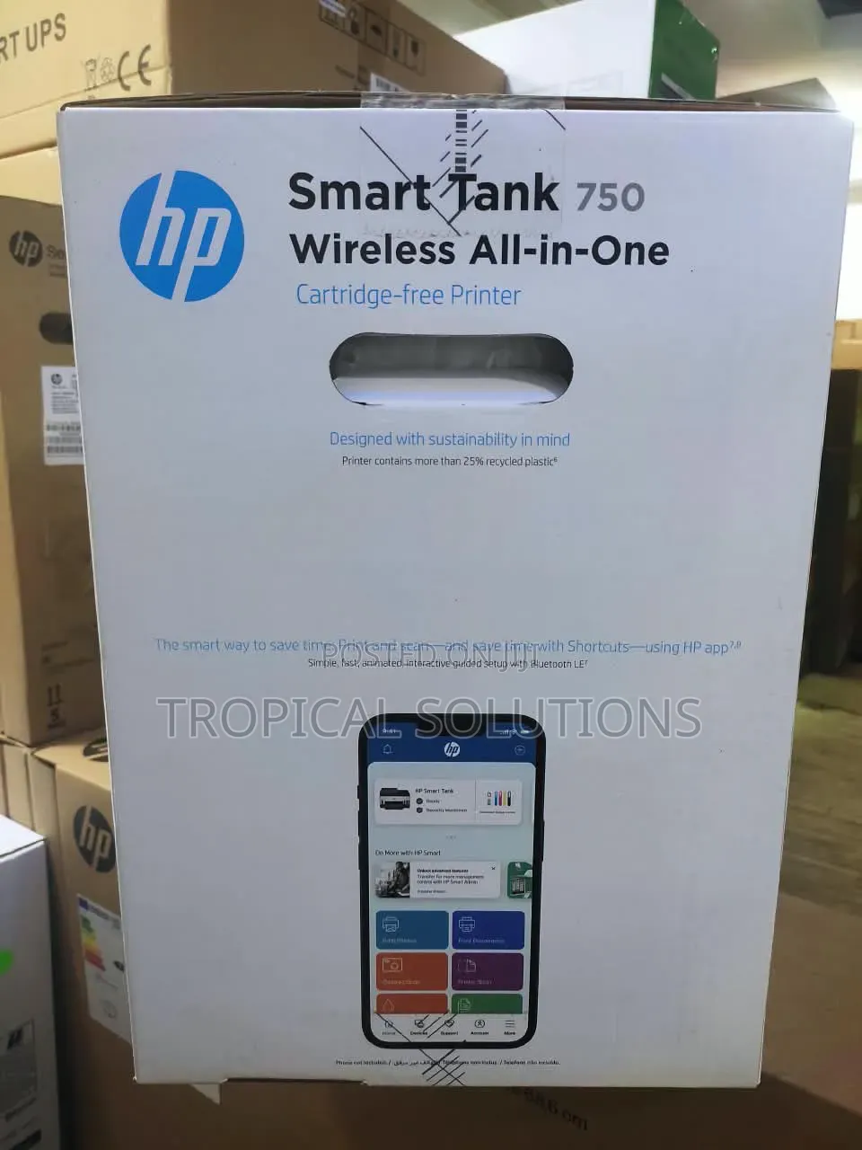 HP 750 Printer Smart Tank All in One Available HP 750