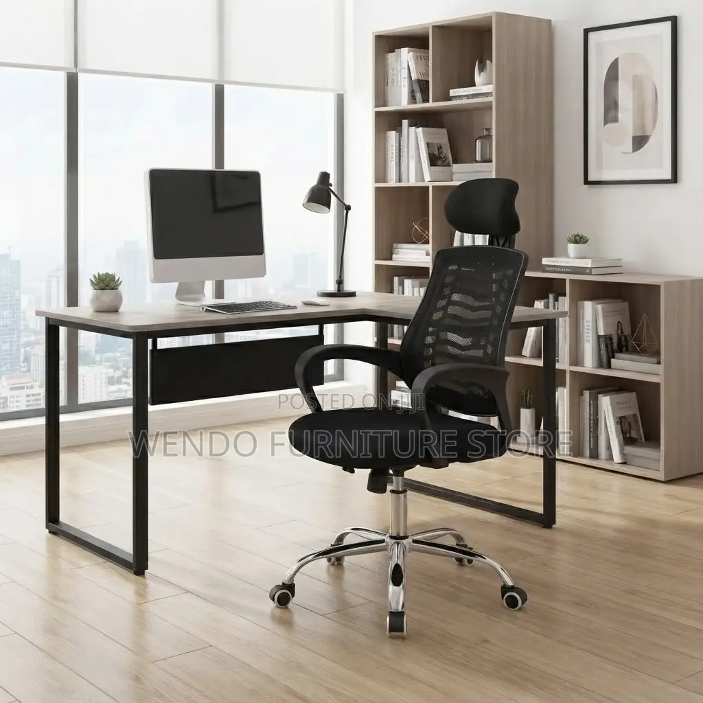 Office Chairs; Headrest Mesh Office Reclining Home Working Chair
