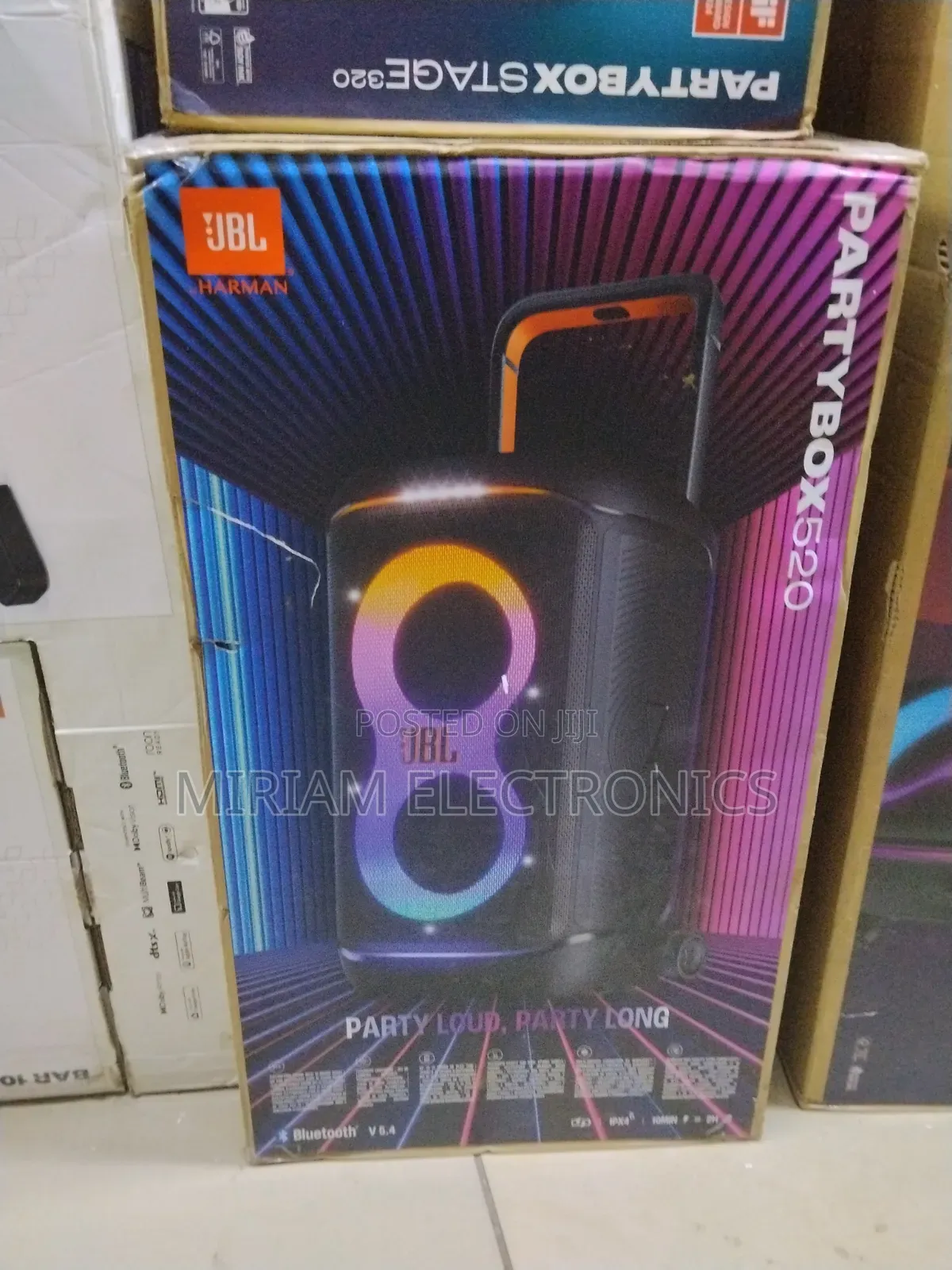 JBL Partybox 520 Portable Speaker