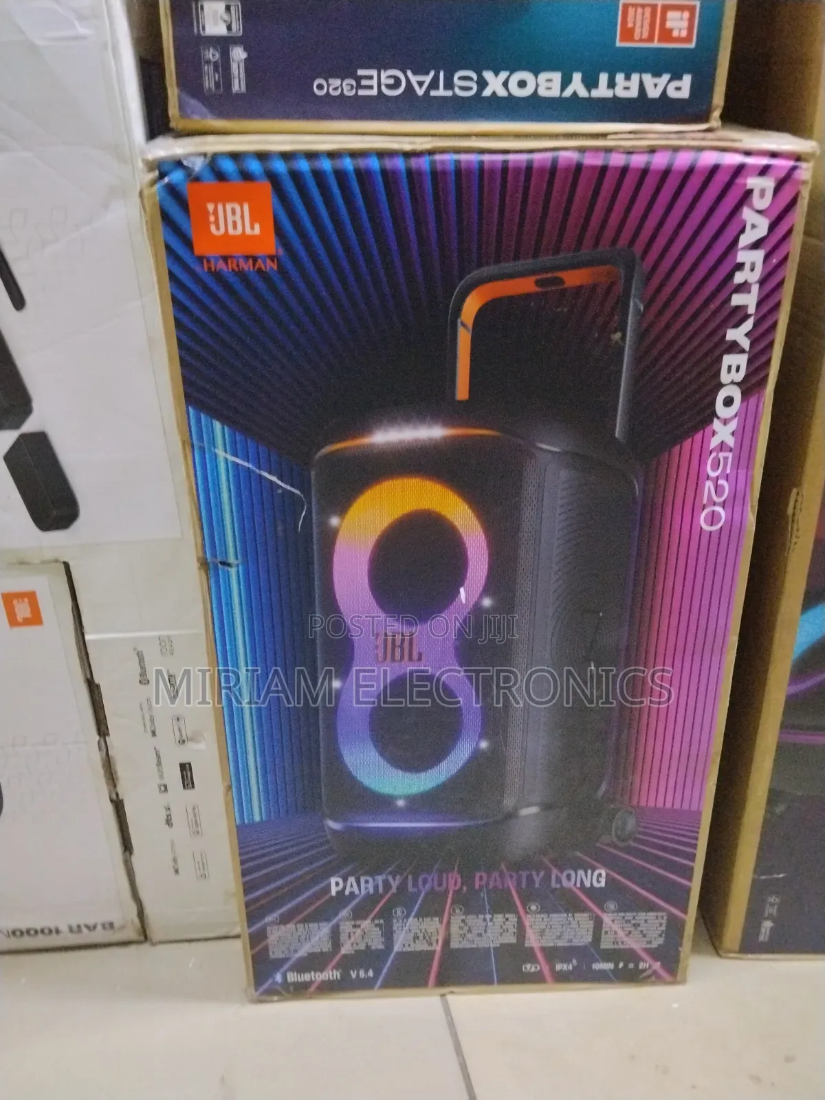JBL Partybox 520 Portable Speaker