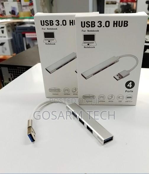 4-Port USB 3.0 Hub High-Speed USB Expansion Hub for Laptop & Desktop