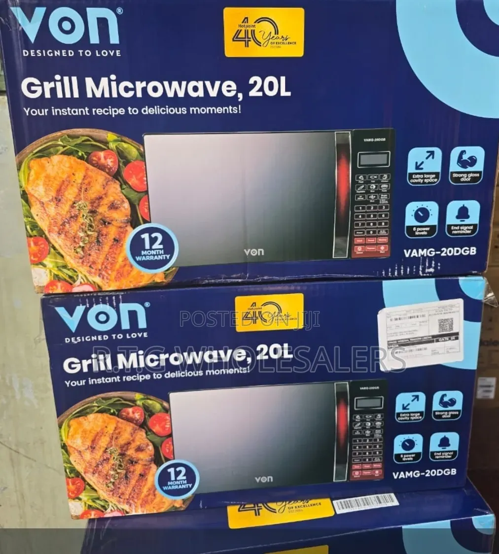Von Microwave 20L Digital Microwave @