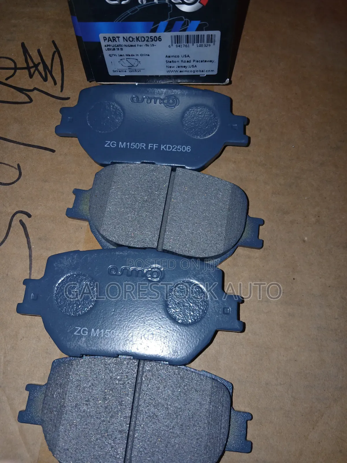 KD2506 – Front | Toyota Mark X / Crown / Altezza / Mark II.