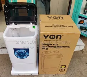 Von Single Tub 9kg Washing Machine
