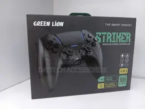 Green Lion Striker Wireless Game Controller - Black