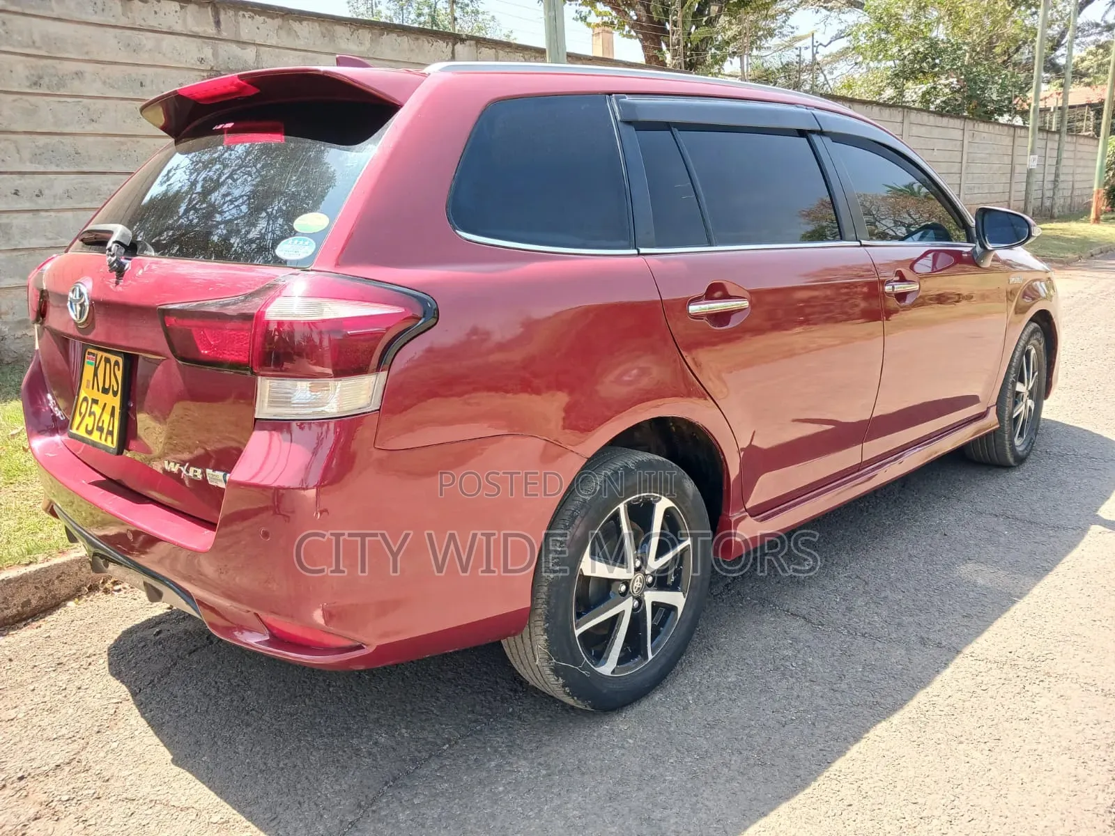 Toyota Corolla Fielder 2019 Red