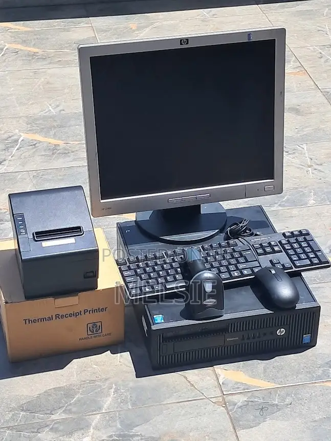 Professional Retail POS System With Barcode Scanner & Thermal Printer