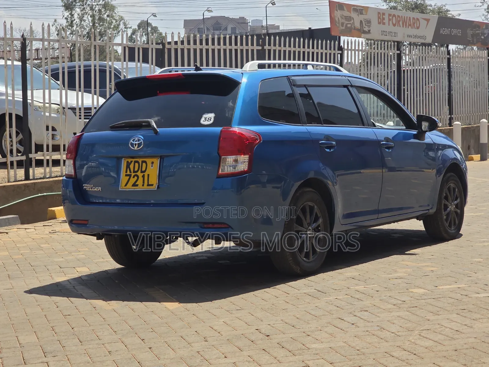 Toyota Corolla Fielder 2014 Blue