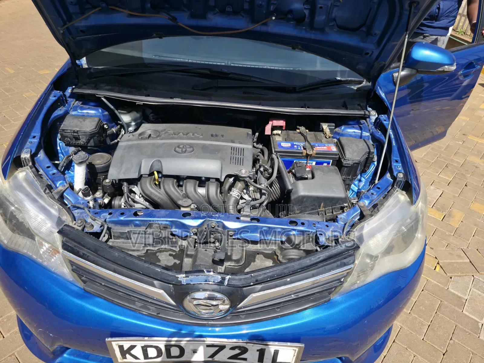 Toyota Corolla Fielder 2014 Blue