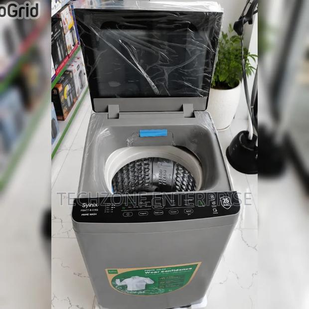 8kg Syinix Topload Full Automatic Washing Machine,,