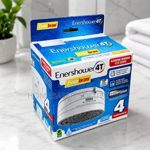 Erbrass Enershower 4T Electric Shower – 6300w/6600w, 127/220v