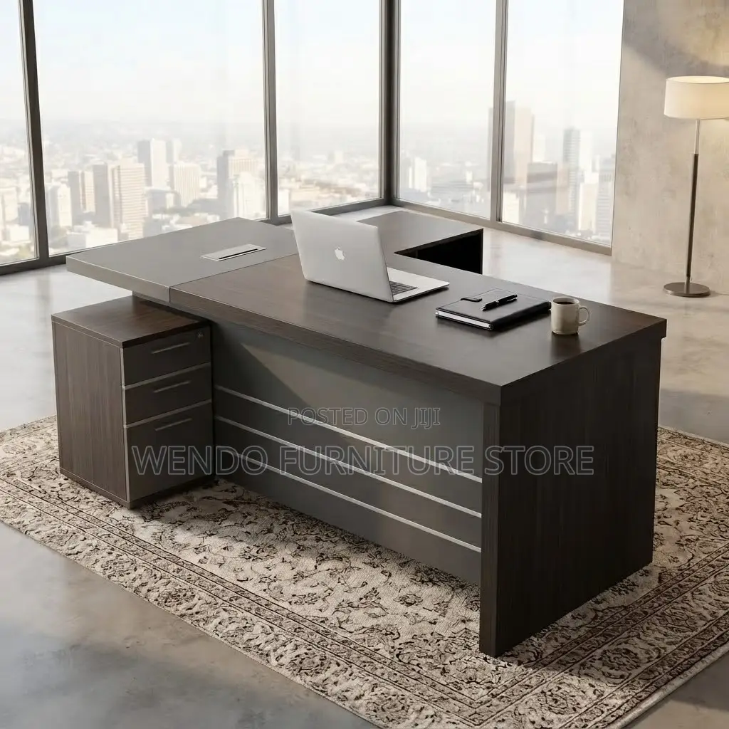Office Desk; 1600mm Executive Seniors Office L Shaped Desk