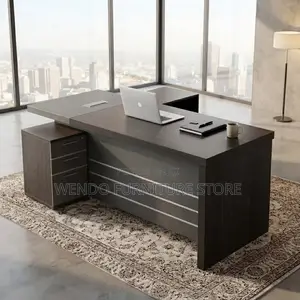 Office Desk; 1600mm Executive Seniors Office L Shaped Desk
