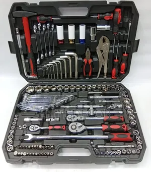 142-Piece Professional Tool Set – Complete Hand Tools Kit for Home,