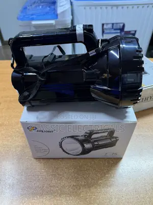 Led 75watts Rechargeable Dplight Torch Available