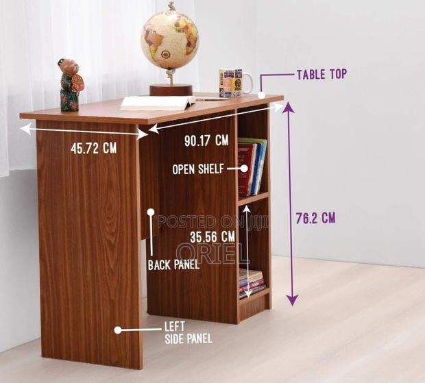 Office Chair : Office Desk for Study With Storage - thumbnail 4