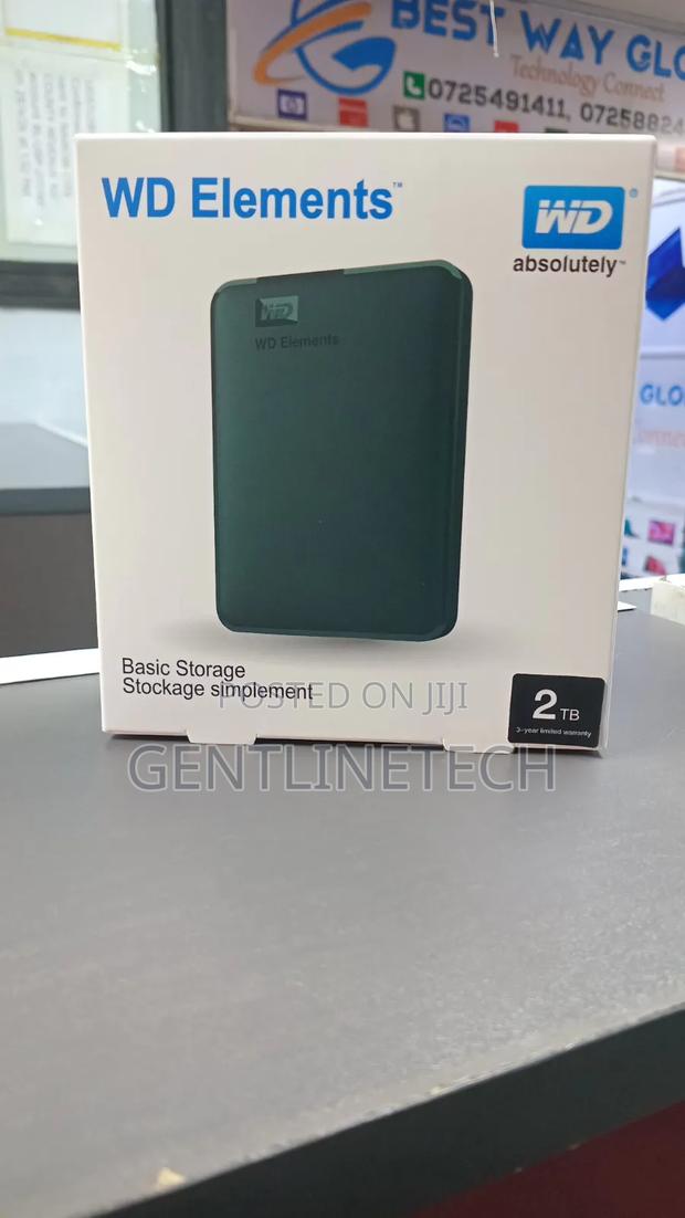 WD Elements External Hard Drive