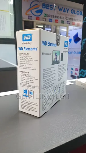WD Elements External Hard Drive