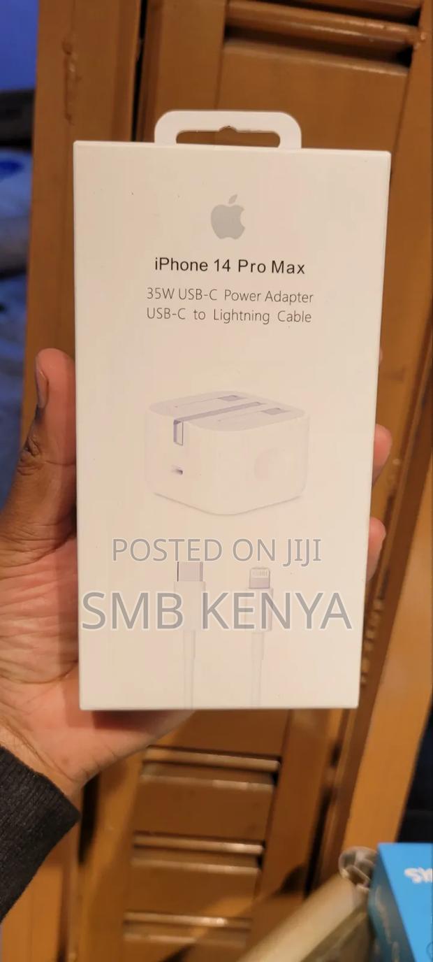 iPhone 35W PD Fast Charger & USB-C to Lightning Cable
