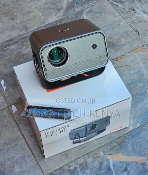 CY900 LED Projector – Wireless Screen Mirroring for Android iPhone