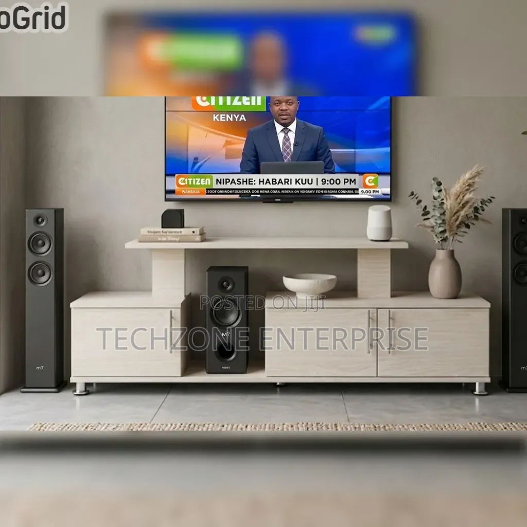 Instabul 4ft TV Stand , Black Cherry,,