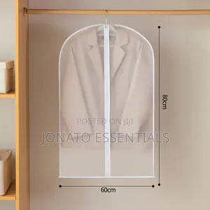 Clear Translucent Garment Cover Dustproof Suit Bag