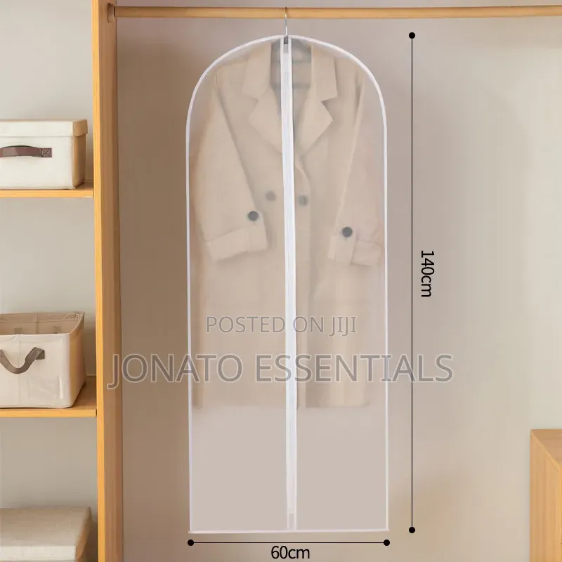 Clear Translucent Garment Cover Dustproof Suit Bag