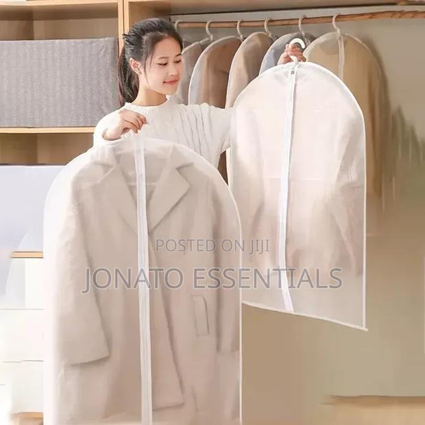 Clear Translucent Garment Cover Dustproof Suit Bag