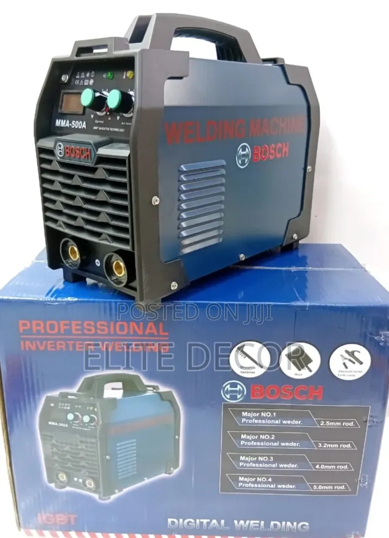 Bosch 500A Heavy-Duty Inverter Welding Machine – High Power Welding
