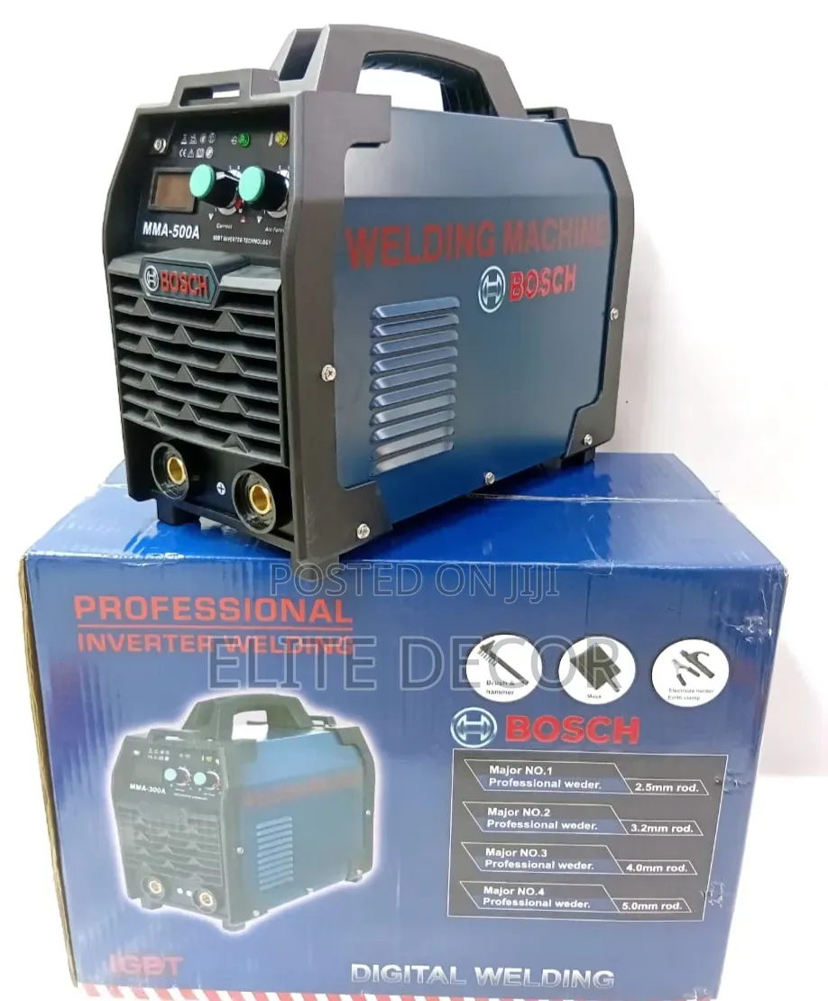 Bosch 500A Heavy-Duty Inverter Welding Machine – High Power Welding