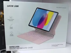 The Green Lion Wireless Magic Keyboard Case in Pink,