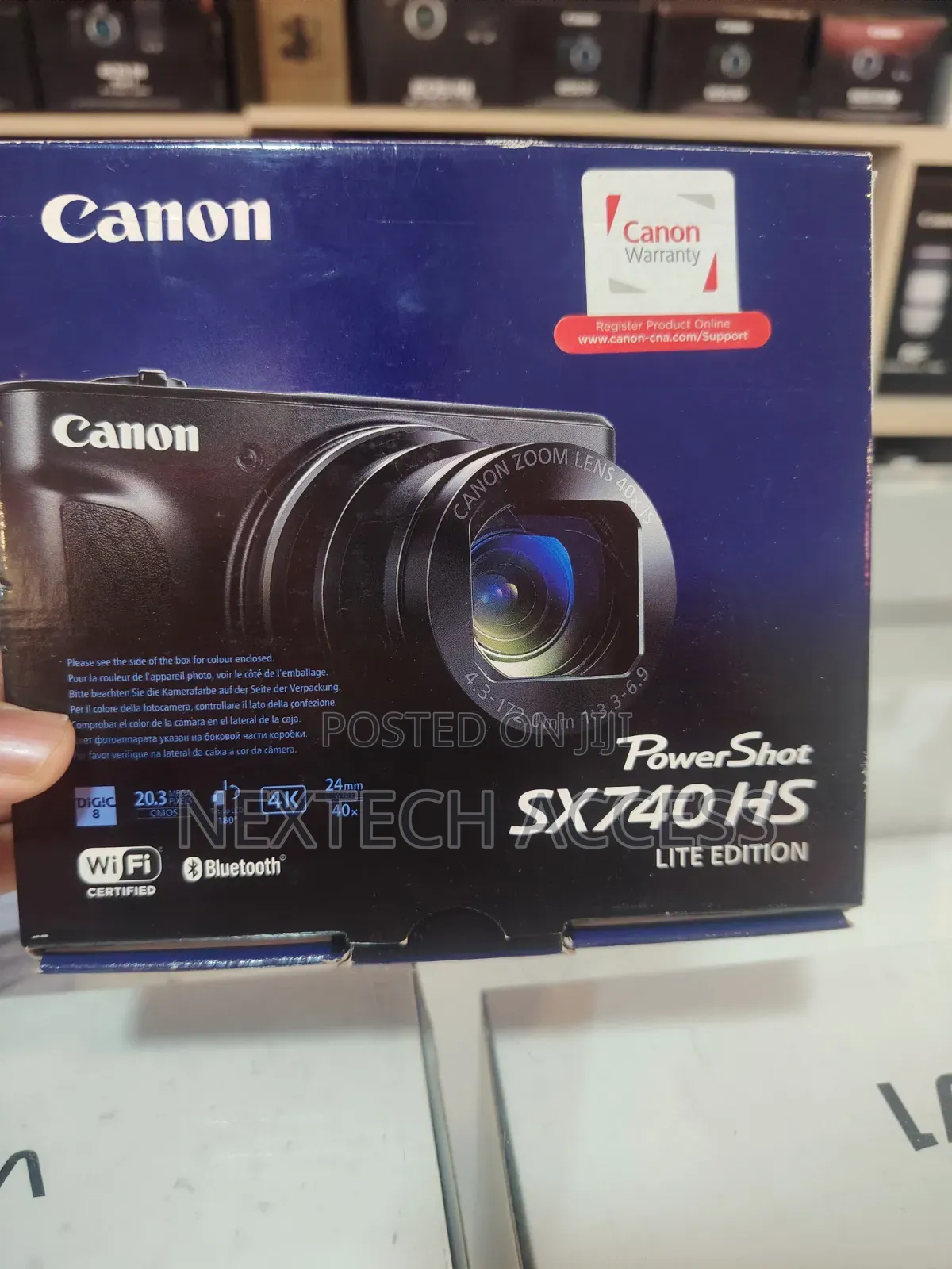 Canon Powershot Sx740 Hs Digital Camera