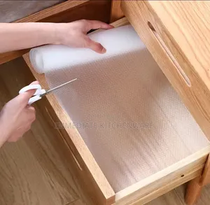 Clear Drawer Liners Oil Proof Moisture Cupboard Shelf Liner Mat