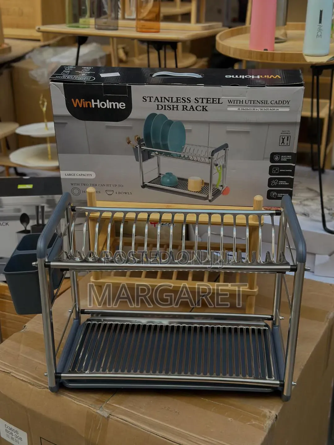 Two Tier 
Heavy Duty Dishrack