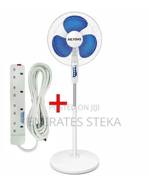 AILYONS 16-Inch Electric Standing Fan – High-Efficiency Cooling Fan