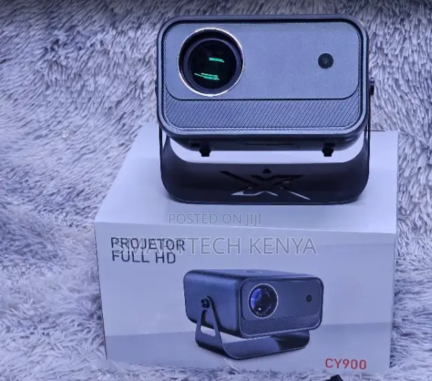 CY900 Android Projector 1080P With Youtube Netflix + Wifi N Bluetooth
