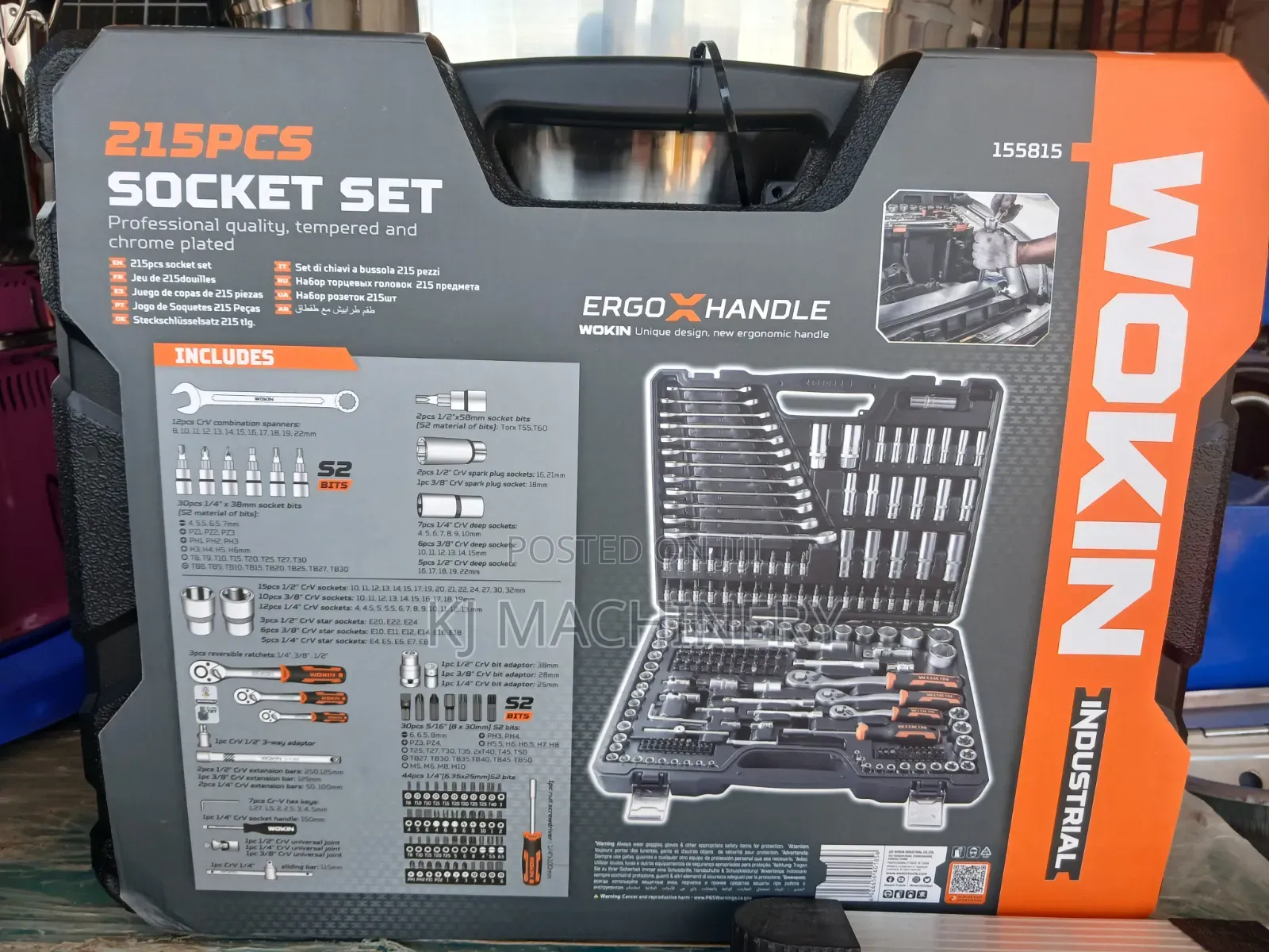 215pcs Tool Box