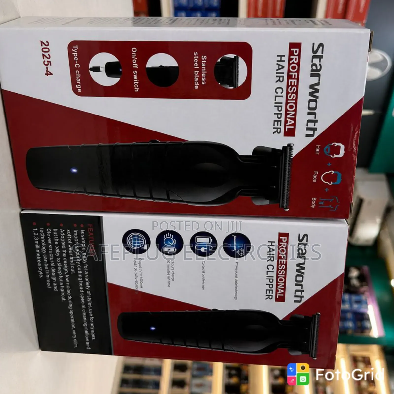 Rechargeable Hair Clipper 2025-4 – Portable Grooming Machine