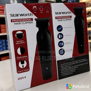 2025-4 Rechargeable Hair Clipper – Cordless Hair Trimmer