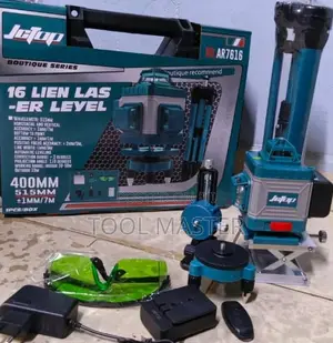JcTop 16-Line Laser Level/Laser Level 16-Line 4D Green Beam. JCTOP