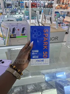 New Tecno Spark 50 128 GB Black