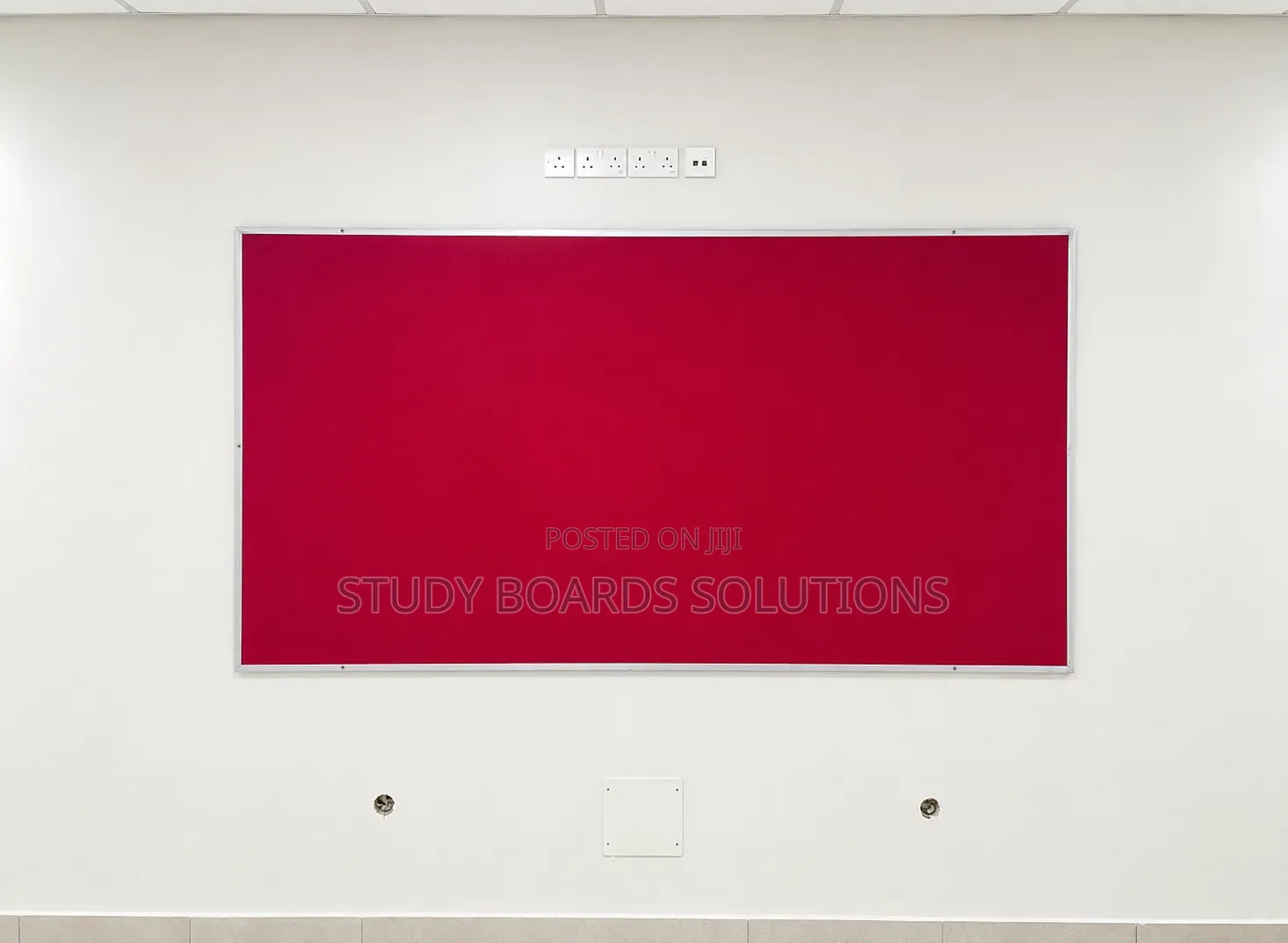 8ftx4ft Heavyduty Fabric Notice Board for Schools