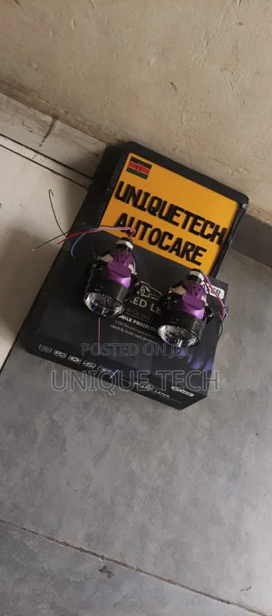 2.5 Inch Bi LED Projector With Dual Laser Headlights