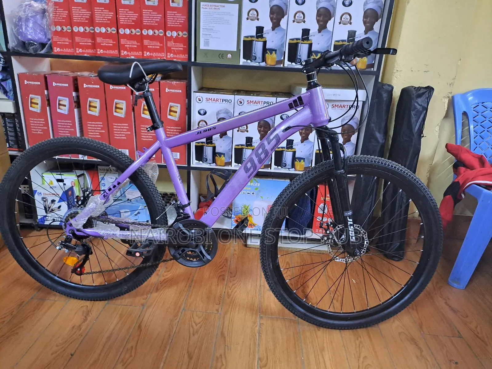 Mountain Bike Size 26" Purple